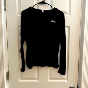 V neck under armor long sleeve
